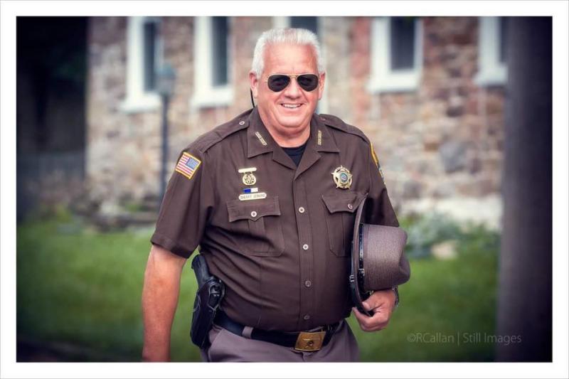 Sheriff Jenkins at the Libertytown Parade.