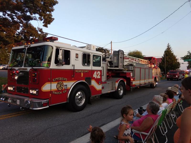 Rocky Ridge Parade in August.